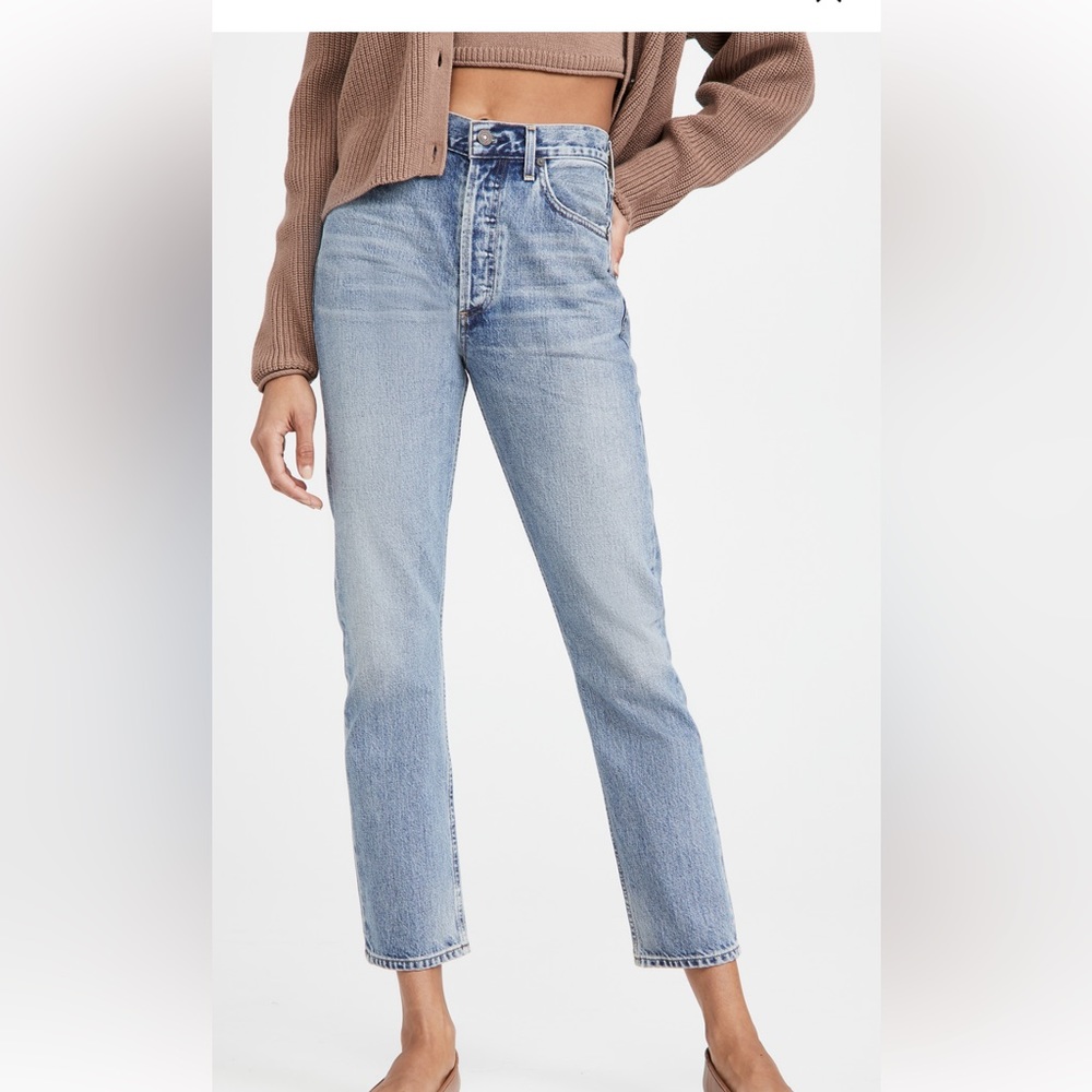 Citizens of Humanity Charlotte High Rise Straight Jeans